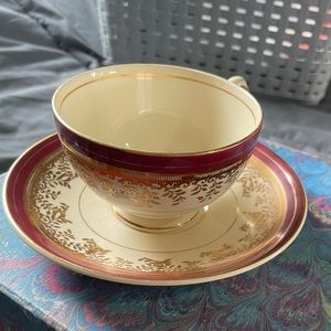 Royal Grafton England Teacup and Saucer RARE